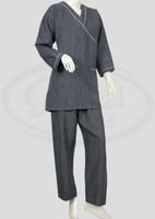 زي عاملة كشميري بتصميم كاروهات جامبو