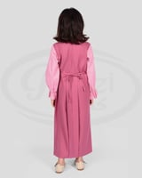 مريول مدرسي كويتي وردي