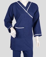 يونيفورم بأكمام طويله كحلي