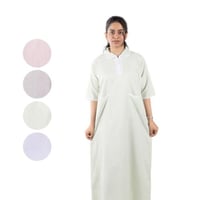 قميص عاملة منزلية كاروهات صغيرة