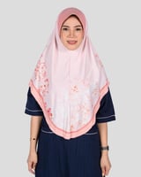 حجاب عاملات منزلية بطابع زهور