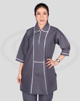 زي عاملة بقصه مريحه كويتي