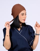 طاقيه رأس سادة بربطه من الخلف