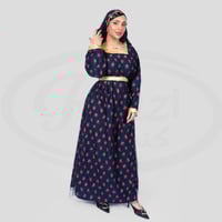 جلابية رمضانية مع ربطة شعر