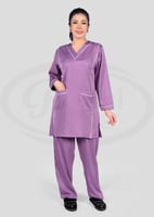 زي عاملات شتوي مريح وعملي