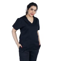 سكراب طبي أوفر سايز نسائي لون اسود 105 Kenzi