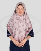 حجاب عاملات منزلية بطابع ورد