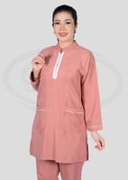 زي عاملات شتوي ياقة مرتفعه