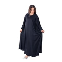 عباية كلوش باللون الأسود