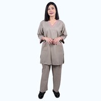 طقم عاملة أنيق لونين