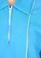 زي عاملات منزلية خريفي أنيق بخط جانبي