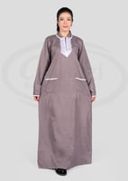 قميص عاملة اكمام طويله متعدد الألوان