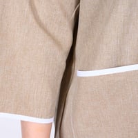 طقم عاملة منزلية ملون بسحاب