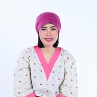 غطاء راس للعاملات المنزلية ملون