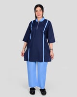 يونيفورم قطعتين كويتي بسحاب