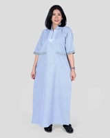 قميص عامله منزلية باكمام متوسطه