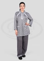 زي عاملات منزلية شتوي بلمسة الدانتيل