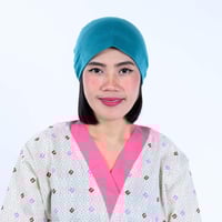 غطاء راس للعاملات المنزلية ملون