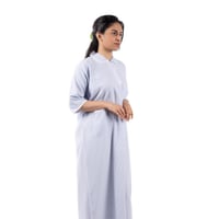 قميص عاملة منزلية مقلم خطوط كبيرة