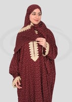 شرشف صلاة نسائي بسحاب