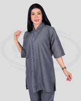 طقم زي عاملة مريح كويتي