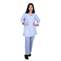 زي عاملة منزلية مقلم