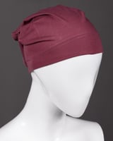 طاقيه رأس نسائية مفتوحة من الخلف