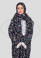 شرشف للصلاة بتصميم دانتيل بالأطراف