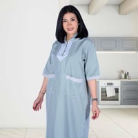 قميص عامله منزلية كاروهات