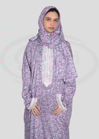 شرشف صلاة بسحاب واطراف دانتيل