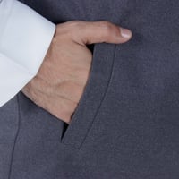 Mسديري دبل فيس أسود غامق ورمادي A5