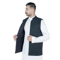 سديري M دبل فيس زيتي و أسود c14