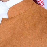 سديري رجالي دبل فيس بني محروق جملي