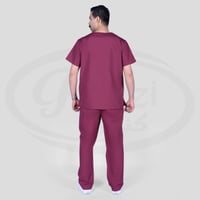 سكراب طبي عنابي للجنسين ANNO 1