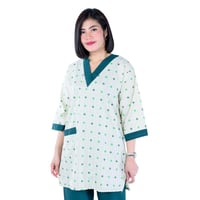 زي عاملة مريح بألوان زاهية