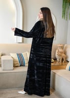 عباية بليزر بيكا أسود