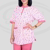 طقم عاملات منزلية بلون الوردي