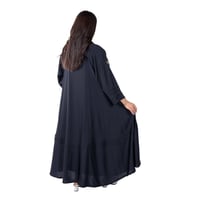 عباية سوداء كلوش