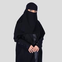 نقاب طويل خطين قصيره