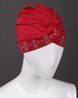 طاقية رأس بتطريز ناعم من الامام