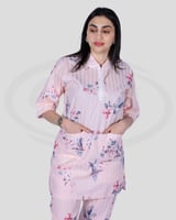 طقم بدلة عاملة منزلية قطن