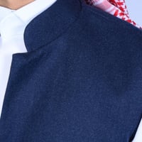 سديري دبل فيس كحلي فاتح رمادي