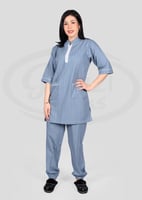 زيّ عاملات عملي وأنيق مصنوع من خامة قطنية