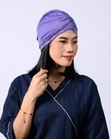 طاقيه رأس بتطريز ناعم من الامام