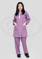 زي عاملات طقم شتوي بسحاب وجيوب أماميه