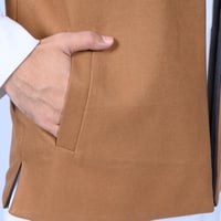 سديري دبل فيس مقلم رمادي جملي