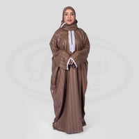 طقم شرشف صلاة نسائي بني