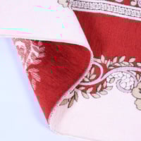 شرشف صلاة مع سجادة زهري احمر