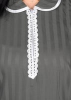 طقم زي موحد قطعتين مريح خامة قطنية