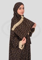 شرشف صلاة بتصميم قلوب صغيره